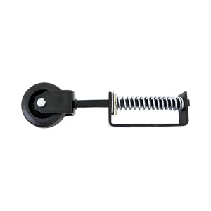 Timco Spring Loaded Field Gate Wheel - Heavy Duty - Black