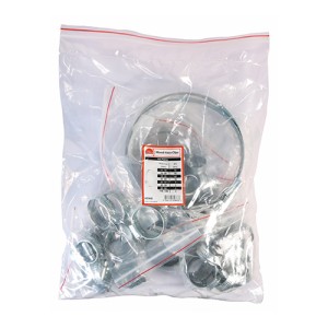 Timco Hose Clips 50pc Mixed - Zinc