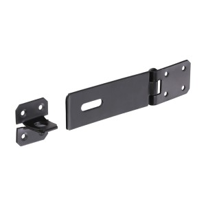 Timco Safety Pattern Hasp & Staple - Black