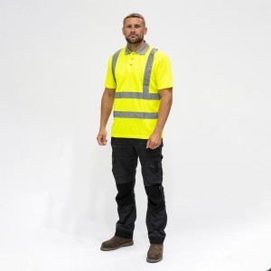 Timco Hi-Visibility Polo Shirt - Short Sleeve - Yellow