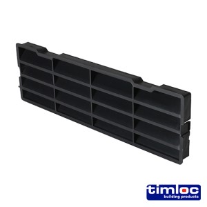 Timco Timloc Through-Wall Cavity Sleeve Baffle - Black - 1238