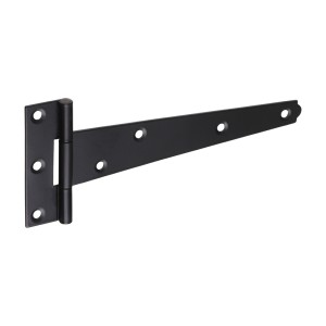 Timco Pair of Light Tee Hinges - Black