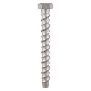 Timco Masonry Bolts Hex - Silver