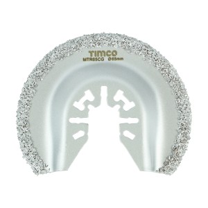 Timco Multi-Tool Blade 65mm - Radial Grit - For Tiles