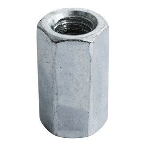 Timco Hex Connector Nuts - Zinc