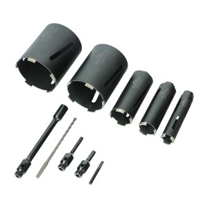 Timco Dry Diamond Core Drill Kit 5pc