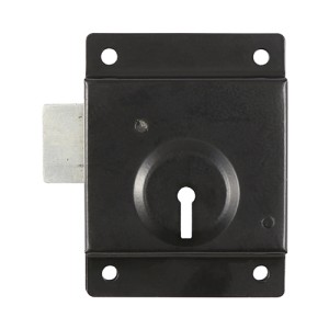 Timco Press Lock - Black