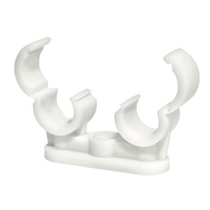 Timco Pipe Clips Quick Lock - Double