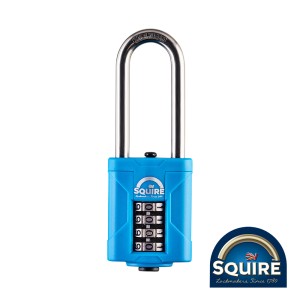 Timco Combination Padlock - Stainless Steel Long Shackle