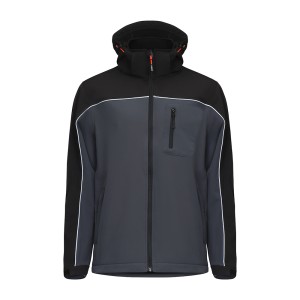 Timco Softshell Jacket - Grey/Black