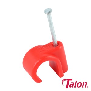 Timco Nail In Pipe Clip - Red