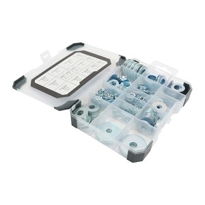 Timco Mixed Tray 291pc Washers - Zinc