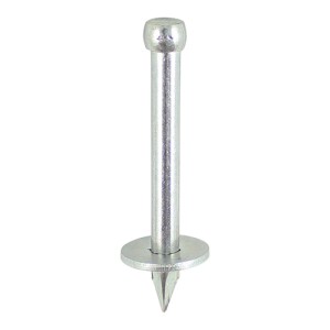 Timco Masonry Nails Washered - Zinc