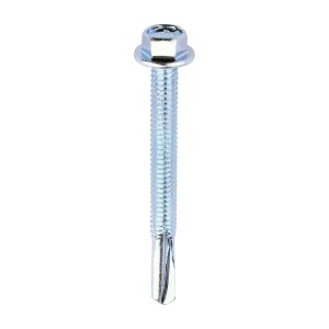 Timco Metal Construction Heavy Section Self Drilling Screws Hex - Zinc