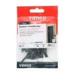 Timco Blackjax Round Pozi - Black
