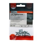Timco Self-Tapping Screws Pan Pozi - Zinc