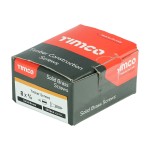 Timco Solid Brass Timber Screws SLOT - Countersunk