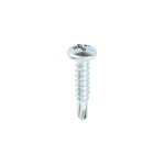Timco Metal Construction Sheet & Stud Self Drilling Screws Pan Phillips - Zinc
