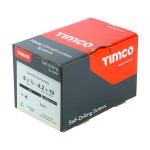 Timco Metal Construction Sheet & Stud Self Drilling Screws Pan Phillips - Zinc
