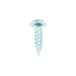 Timco Twin-Threaded Woodscrews Round Pozi - Zinc