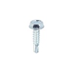 Timco Metal Construction Light Section Screws - Hex - Self-Drilling - Zinc