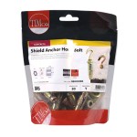 Timco Forged Hooks with Shield Anchors - Yellow