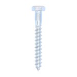 Timco Coach Screws 8mm Hex - Zinc