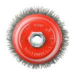 Timco Angle Grinder Cup Brush - Crimped Steel Wire
