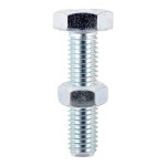 Timco Set Screws & Hex Nuts - Grade 8.8 - Zinc