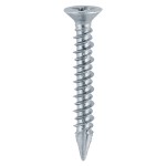 Timco Window Fabrication Screws Countersunk Slash Point Phillips - Zinc