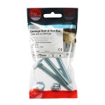 Timco Carriage Bolts & Hex Nuts - Zinc