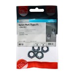 Timco Nylon Nuts Type P - Zinc