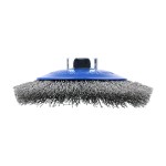 Timco Angle Grinder Bevel Brush 115mm - Crimped Stainless Steel