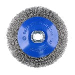 Timco Angle Grinder Bevel Brush 115mm - Crimped Stainless Steel