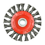Timco Angle Grinder Wheel Brush 115mm - Twisted Knot Steel Wire