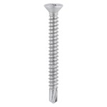 Timco Window Fabrication Self Drilling & Tap Screws Countersunk Phillips - Stainless Steel