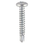 Timco Window Fabrication Self Tapping & Drilling Screws Pan Phillips - Zinc