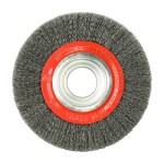 Timco Wheel Brush with Plastic Reducer Set - Crimped Steel Wire