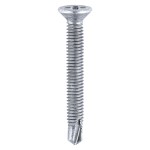 Timco Window Fabrication Self Drilling Screws Countersunk Phillips - Zinc