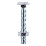 Timco Carriage Bolts & Hex Nuts M16 - Zinc