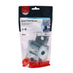 Timco Square Plate Washers - Zinc