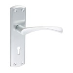 Timco Zeta Lock Handles - Satin Chrome