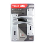 Timco Zeta Lock Handles - Satin Chrome