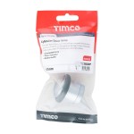 Timco Cylinder Door Stop - Satin Chrome