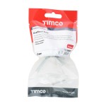 Timco Oval Door Stop - Polished Chrome