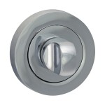 Timco Bathroom Thumb Turn And Release - Polished Chrome