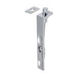 Timco Lever Action Flush Bolt - Polished Chrome