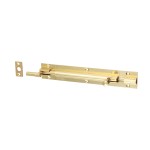 Timco Necked Barrel Bolt - Polished Brass
