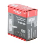 Timco Contractors Lever Latch Door Pack - Satin Anodised Aluminium