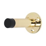 Timco Projection Door Stop - Polished Brass